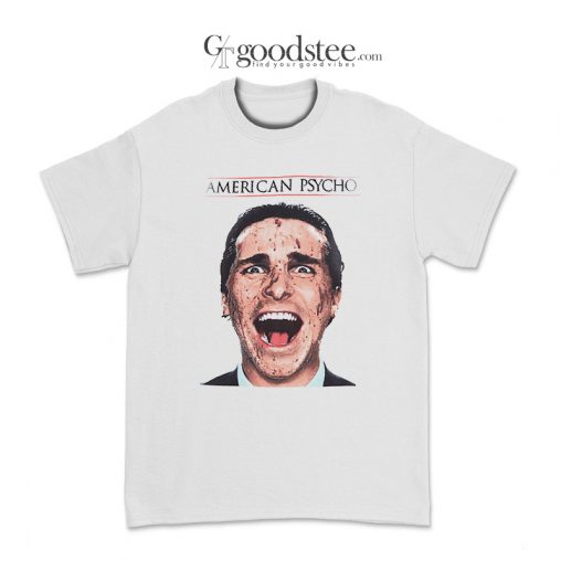 Christian Bale Patrick Bateman American Psycho T-Shirt