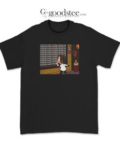 Funny RATM Simpsons Fuck You I Wont Do What You Tell Me T-Shirt