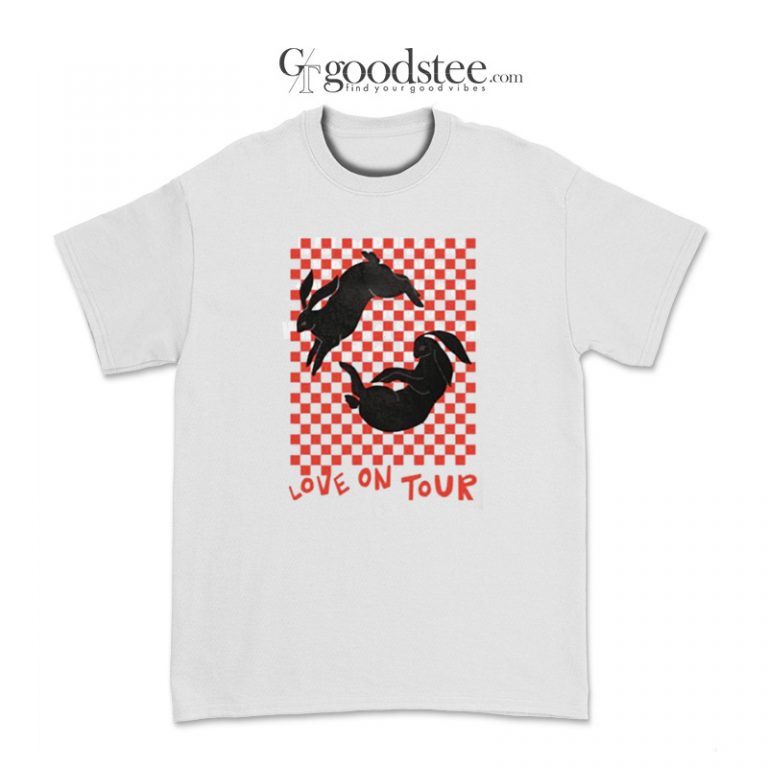 Harry Styles Rabbit Love On Tour T-Shirt Trendy Store - Goodstee.com