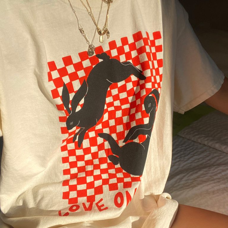 Harry Styles Rabbit Love On Tour T-Shirt Trendy Store - Goodstee.com