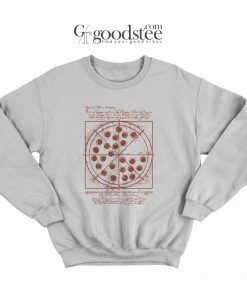 Tom Holland Divine Geometry Vitruvian Pizza Sweatshirt
