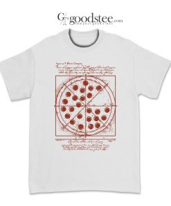 Tom Holland Divine Geometry Vitruvian Pizza T-Shirt
