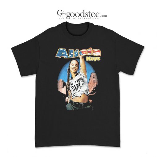 Vintage Alicia Keys US Tour T-Shirt