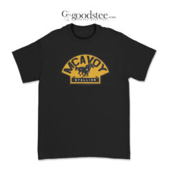 The Horse Charlie McAvoy Stallion Hockey T-Shirt