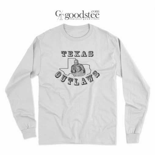The Texas Outlaws Dusty Rhodes and Dick Murdoch Long Sleeve