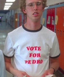 Vintage Napoleon Dynamite Vote For Pedro Ringer T-Shirt