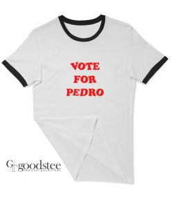 Vintage Napoleon Dynamite Vote For Pedro Ringer T-Shirt