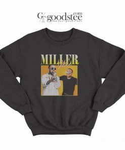 Vintage Style Mac Miller Eating Apple Sweatshirt