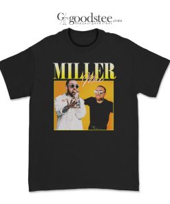 Vintage Style Mac Miller Eating Apple T-Shirt