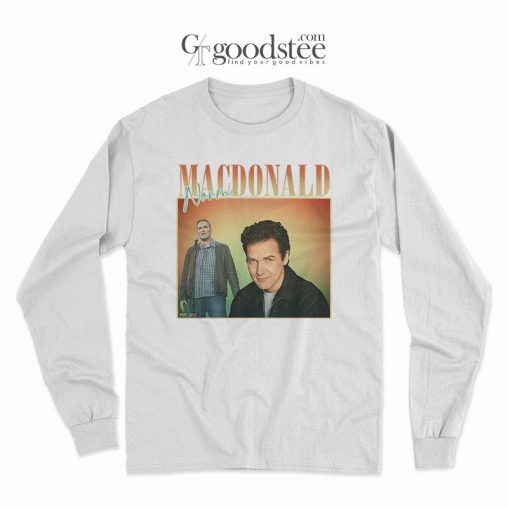 Vintage Style Tribute to Norm MacDonald Long Sleeve