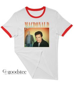 Vintage Style Tribute to Norm MacDonald Ringer T-Shirt