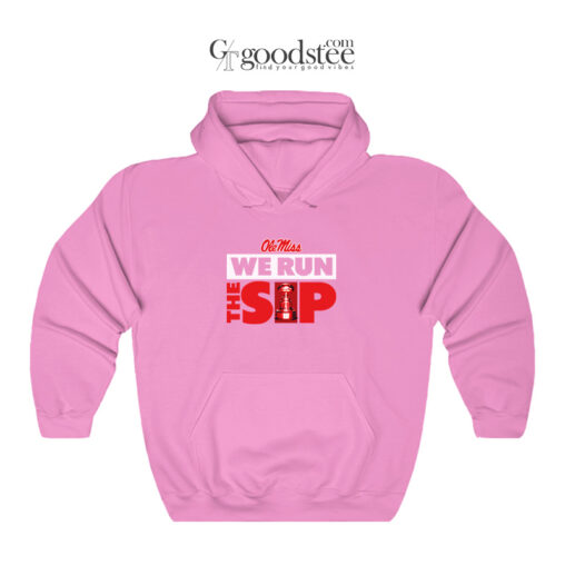 Ole Miss We Run The Sip Egg Bowl Champions Hoodie