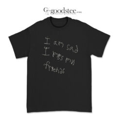 I Am Sad I Miss My Friends T-Shirt