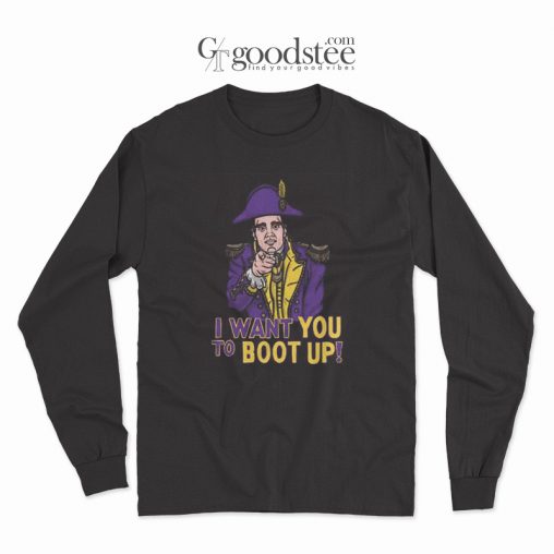 LSU Basketball I Want You To Boot Up Long Sleeve