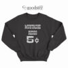 Mustache Rides 5 Cent Sweatshirt