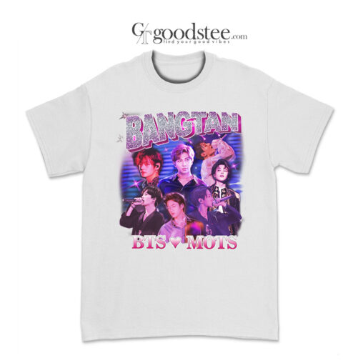 Vintage Style BTS MOTS Bangtan Bootleg T-Shirt