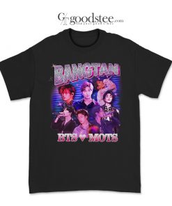 Vintage Style BTS MOTS Bangtan Bootleg T-Shirt