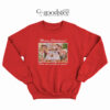 Classic Movie Merry Christmas From Our Family To Yours Sweatshirt