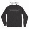 Don't Look Up Jack Handey Quotes Long Sleeve