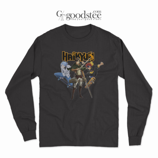 SK8 Haikyuu Karasuno Eren Jaeger Reki Langa Long Sleeve