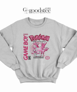 Game Boy Pokemon Special Corsola Edition Sweatshirt