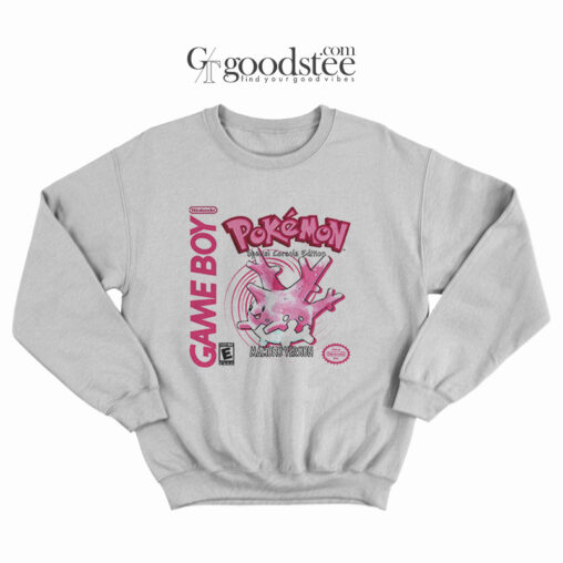 Game Boy Pokemon Special Corsola Edition Sweatshirt