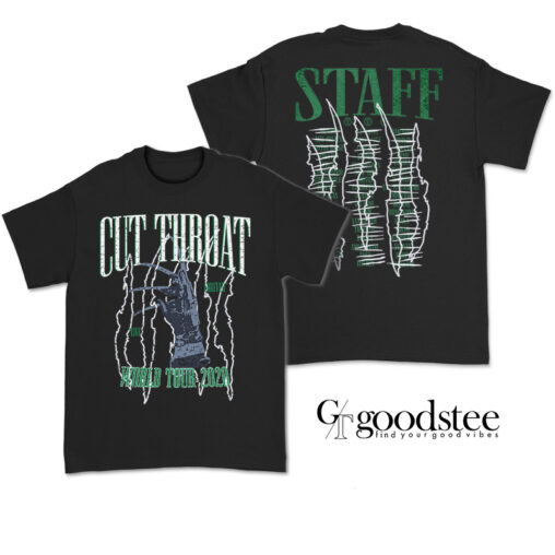 Cut Throat Live Forever World Tour T-Shirt