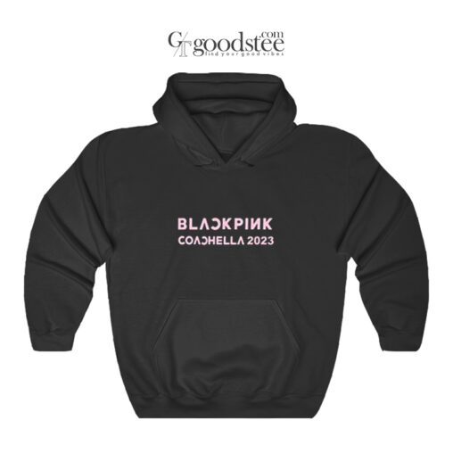 Blackpink Coachella 2023 Puff Print Text Hoodie