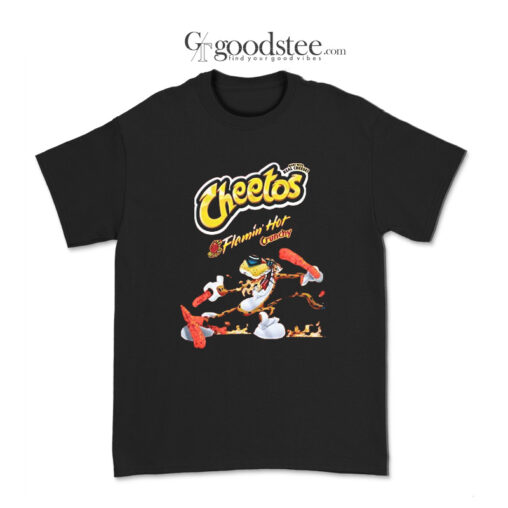 Cheetos Flamin Hot with Chester Cheetah T-Shirt