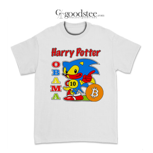Harry Potter Obama Sonic 10 Inu T-Shirt