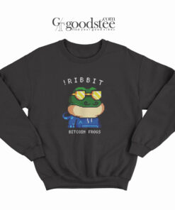 Ribbit Bitcoin Frogs Sweatshirt