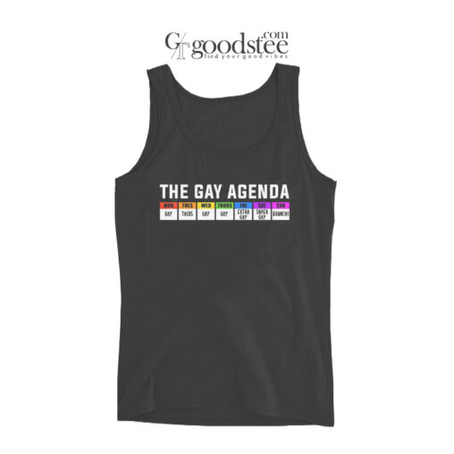 The Gay Agenda LGBT Tank Top