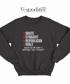 White Straight Republican Male Sweatshirt