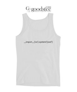 Import 'OS' System "PWD" Tank Top