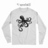 Octopus Cruise Ship Graphic Printed Long Sleeve