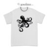 Octopus Cruise Ship Graphic Printed T-Shirt