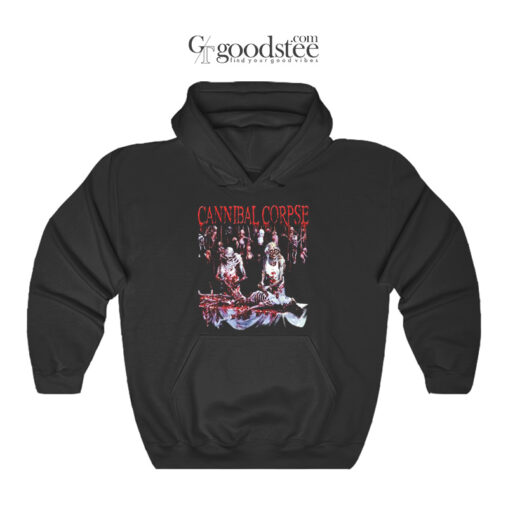 Vintage Kevin Black Wood Cannibal Corpse Hoodie