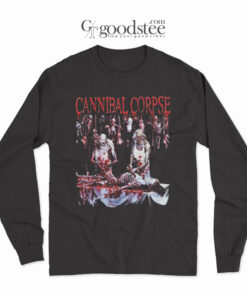 Vintage Kevin Black Wood Cannibal Corpse Long Sleeve