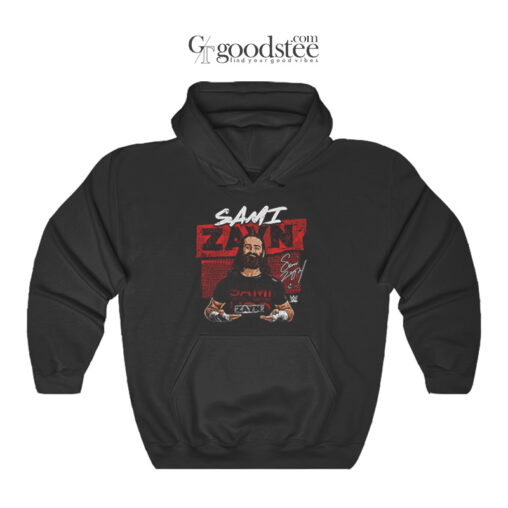 World Wrestling Entertainment Sami Zayn Pose Hoodie