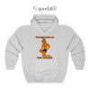 Garfield Therapy Made Me Too Strong Hoodie