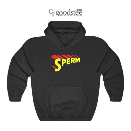 Sperm Graphic Hoodie