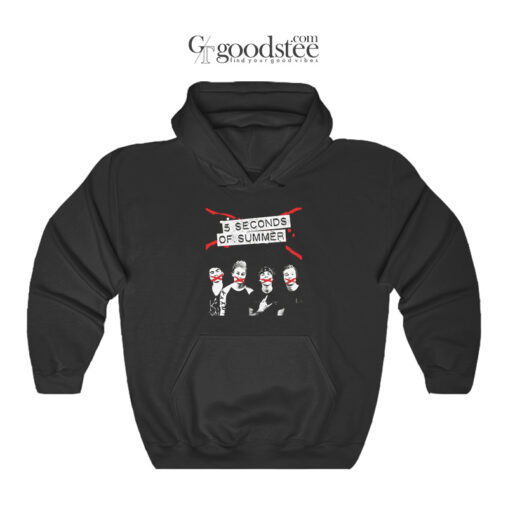 5 Seconds Of Summer Band Photo Hoodie