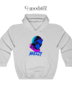 Chris Brown Breezy Profile Hoodie