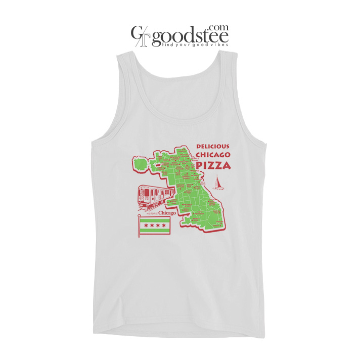 Delicious-Chicago-Pizza-Tank-Top Delicious Chicago Pizza Tank Top