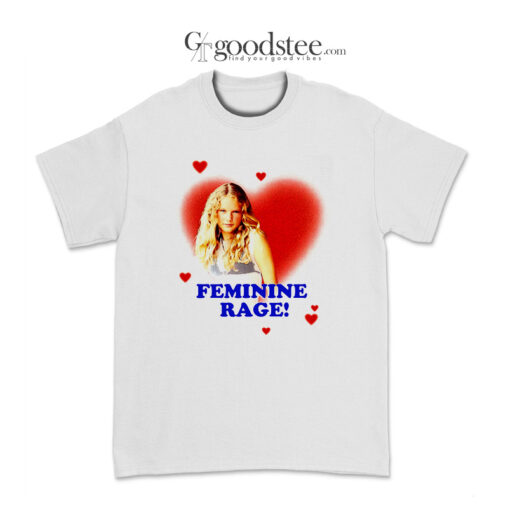 Sabrina Carpenter Feminine Rage Taylor Swift T-Shirt