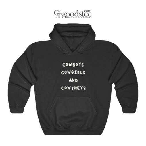 Cowboys Cowgirls And Cowtheys Hoodie