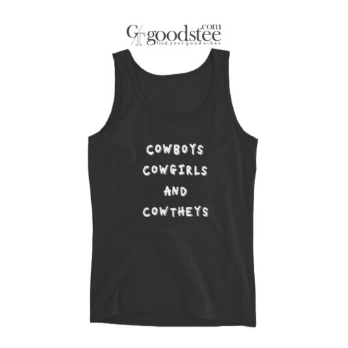 Cowboys Cowgirls And Cowtheys Tank Top