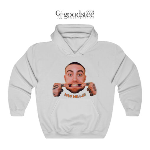 Funny Mac Miller Face Hoodie