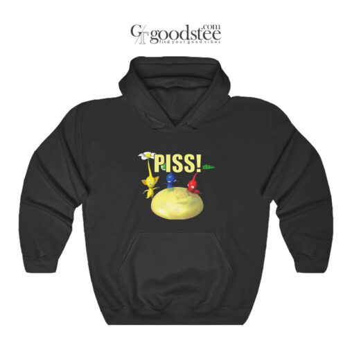 Funny Pikmin Piss Hoodie