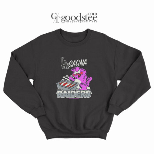 Garfield Lasagna Raiders Sweatshirt